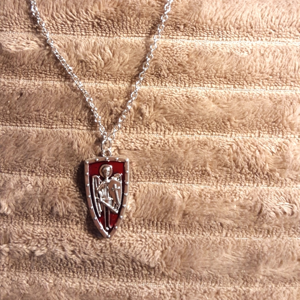 Handmade St. Michael's Shield Medal, Worriors Shield Of  St. Michael
